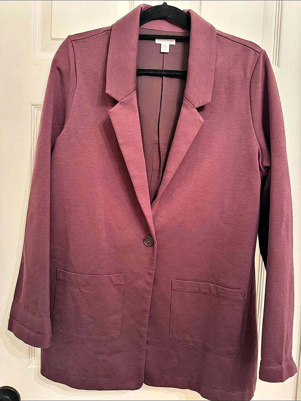 Garment Hill Women's Blazer in Purple Size 12 Like New 🍂